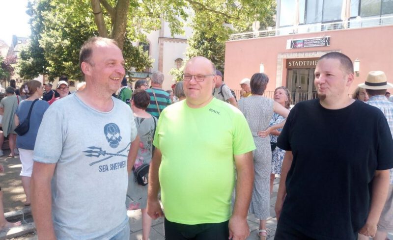 Theaterplatz Aschaffenburg, Olav Dornberg, Tino Fleckenstein, Benjamin Brand